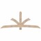 Ekena Millwork Davenport Smooth Timber Gable Bracket, Douglas Fir, 96"W x 40"H x 1 1/2"D x 5 1/2"F, 10/12 Pitch GBW096X40X0206DAV00SDF - alternate 1